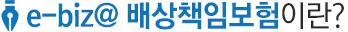 e-biz@배상책임보험이란?