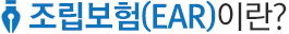 조립보험(EAR)이란?